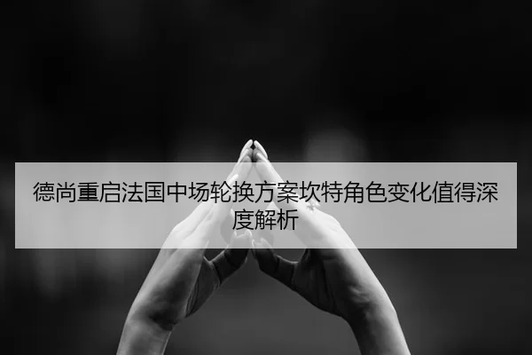 德尚重启法国中场轮换方案坎特角色变化值得深度解析